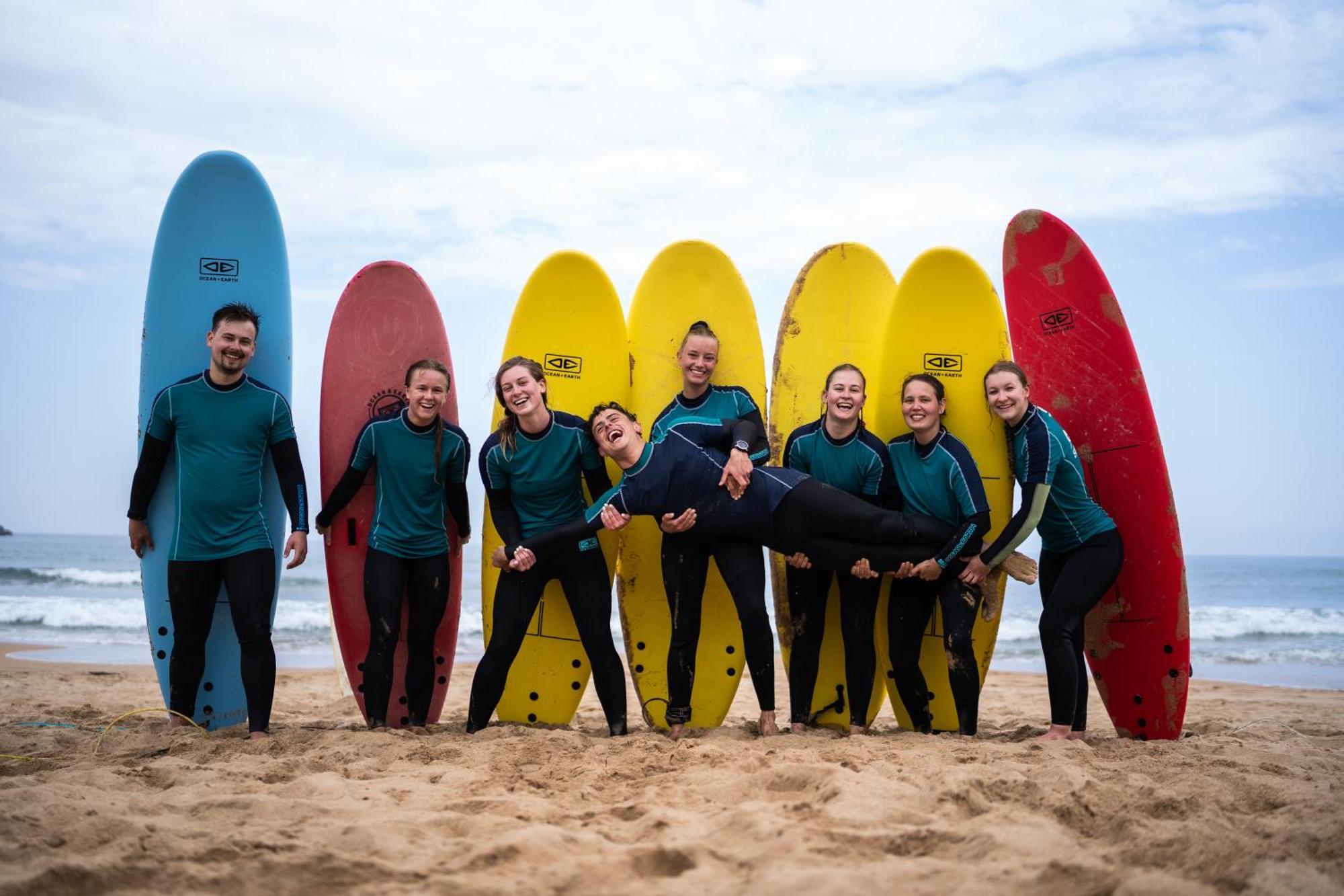 Liquid Surfhouse Hostel Лангре Екстериор снимка